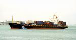 ID 6742 KOTA WANGI (1996/18317grt/IMO 9123582) arriving Auckland, NZ.